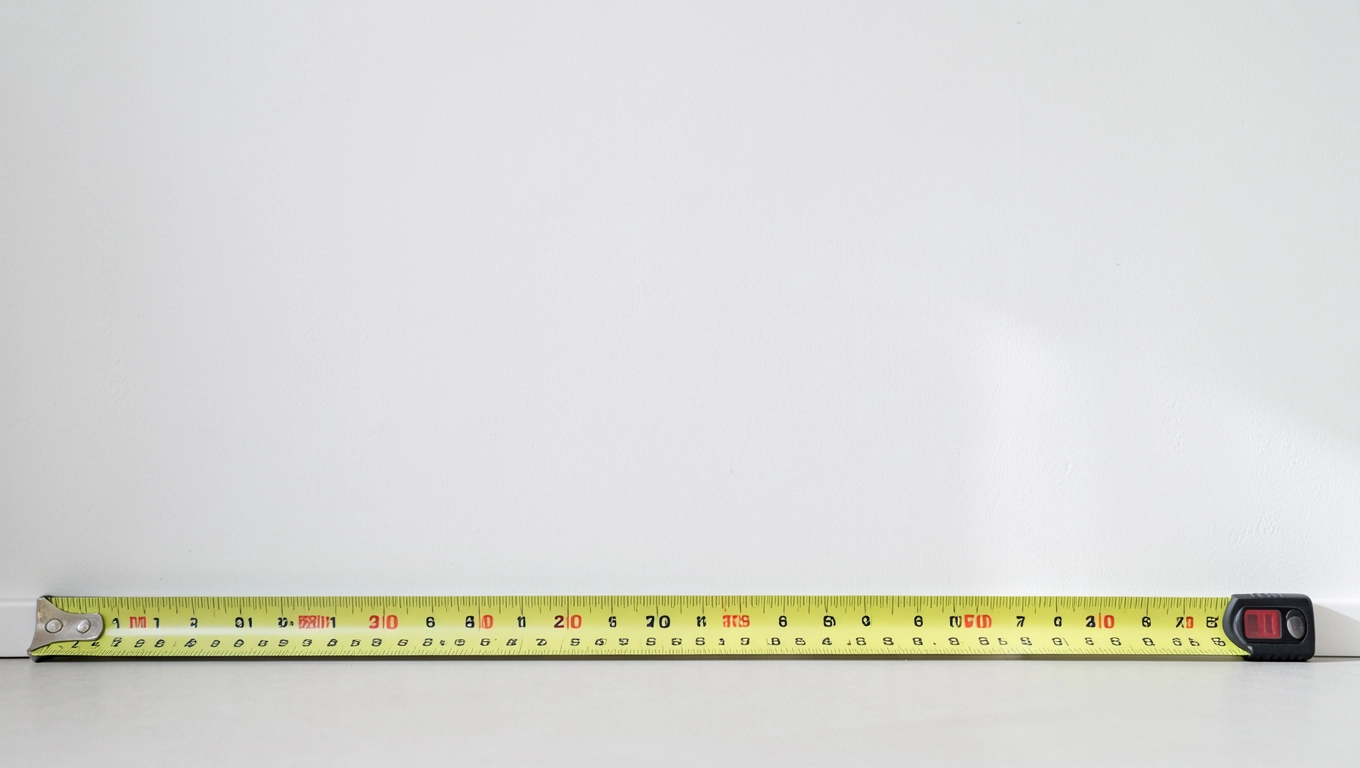 Mierzenie szerokości i wysokości ściany