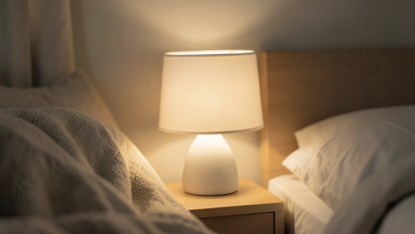 Minimalistyczne abażury do sypialni hygge