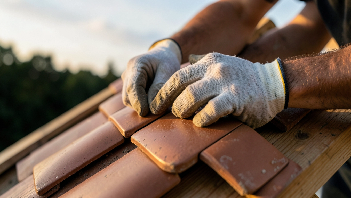 Montaż dachówki falistej ceramicznej krok po kroku