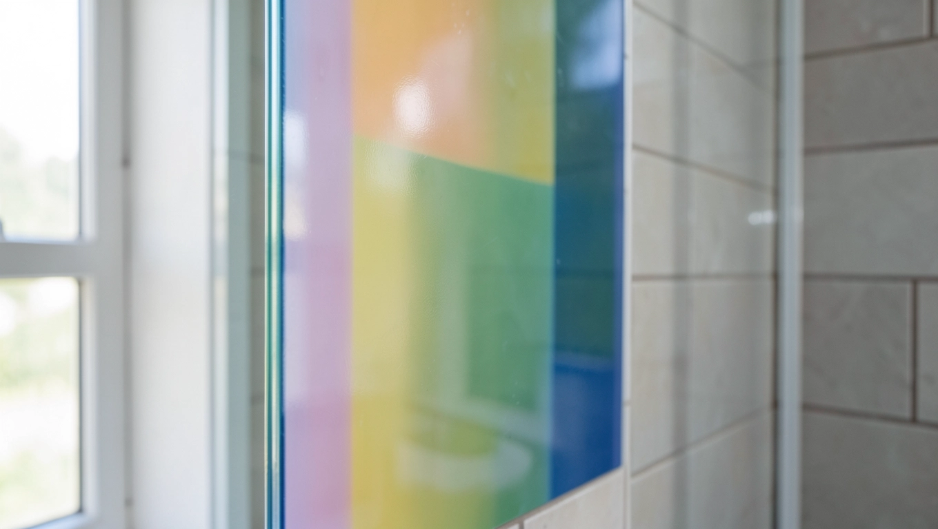 Montaż i konserwacja szkła malowanego w łazience