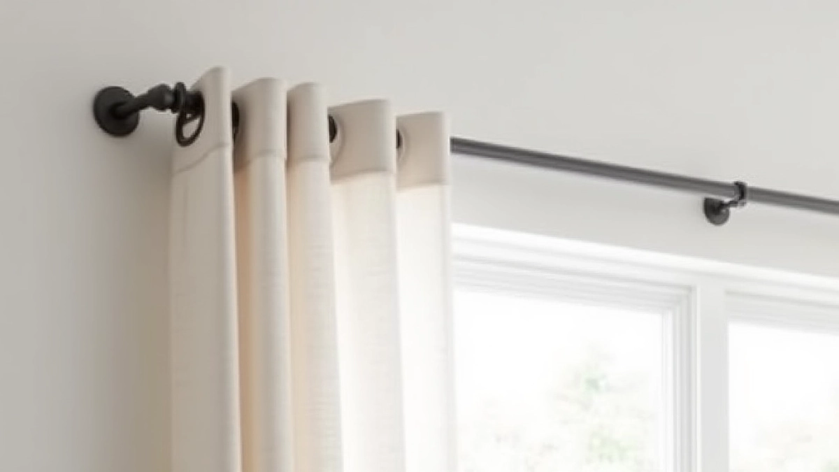 montaz karnisza bez wiercenia