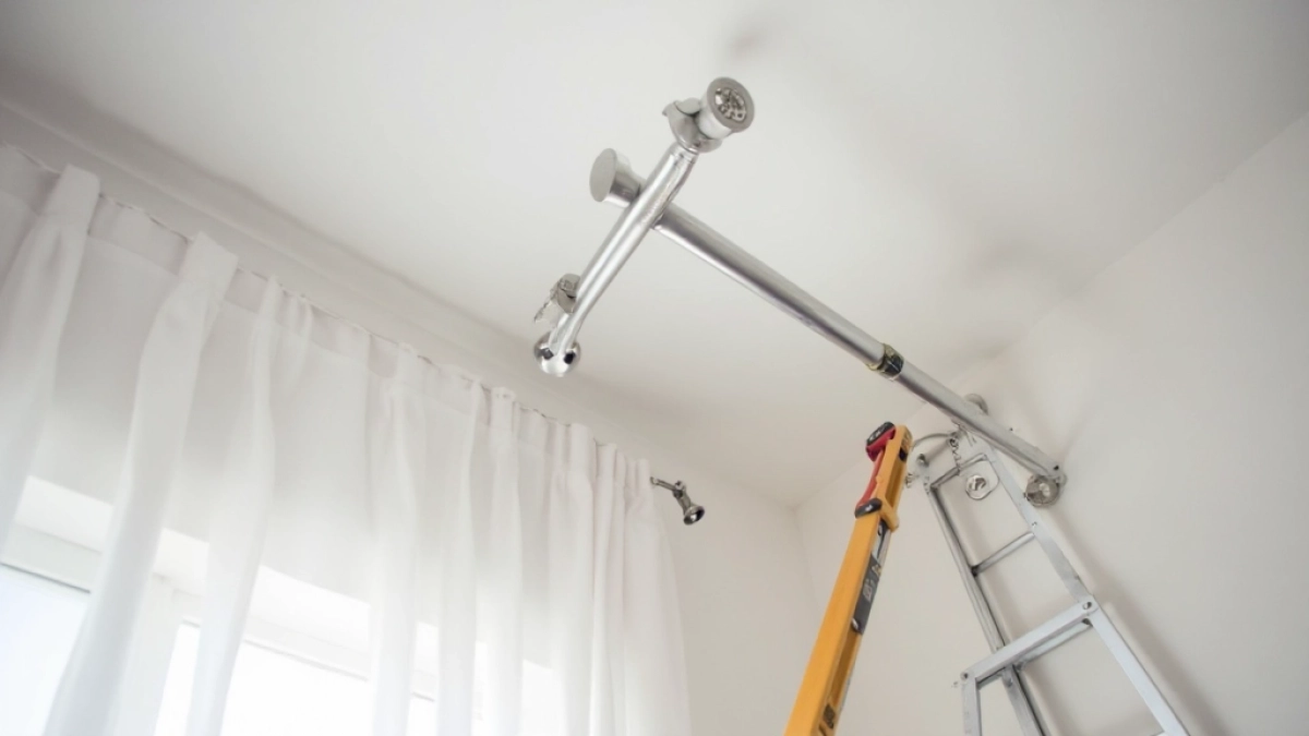 Montaż karnisza sufitowego