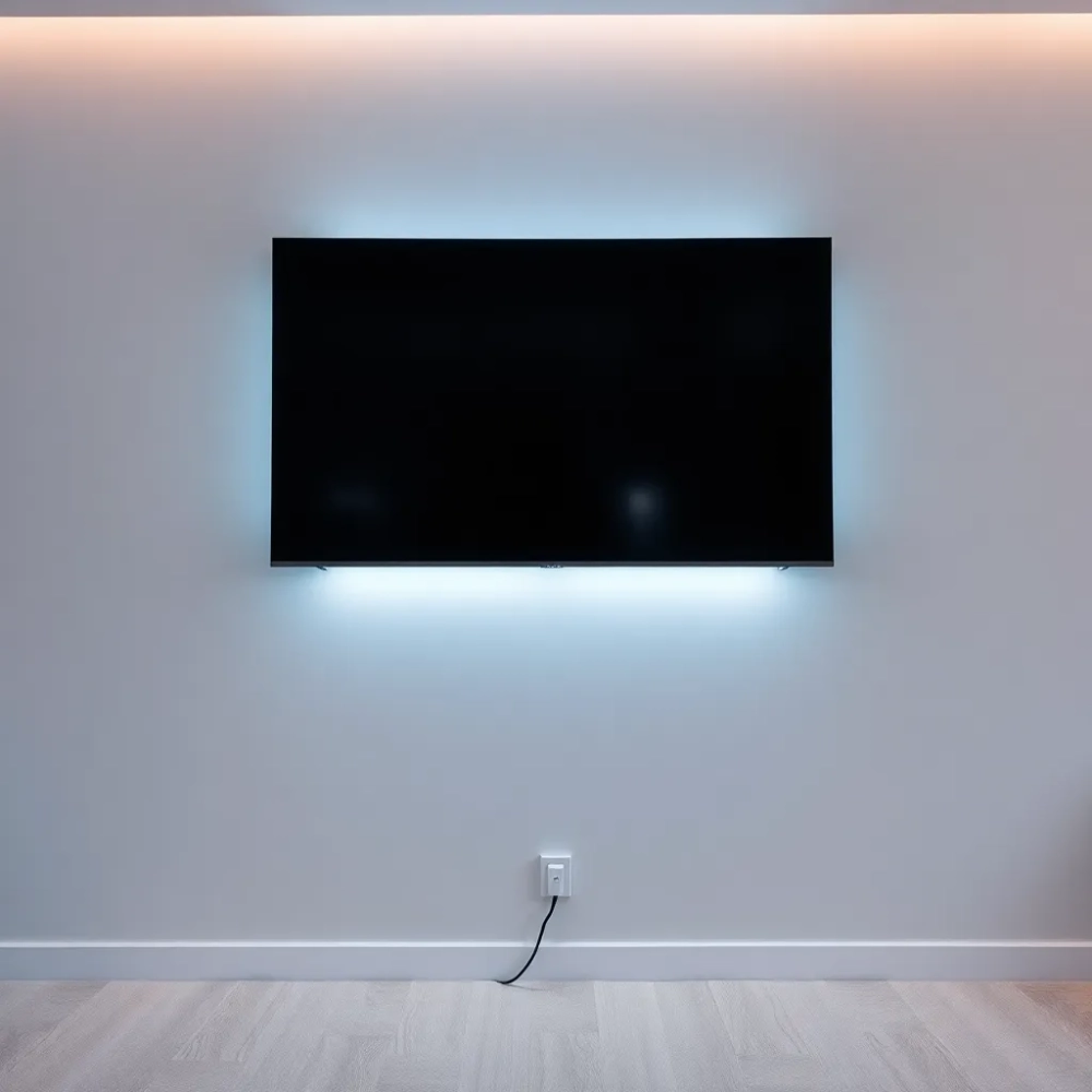 Montaż telewizora Samsung na ścianie