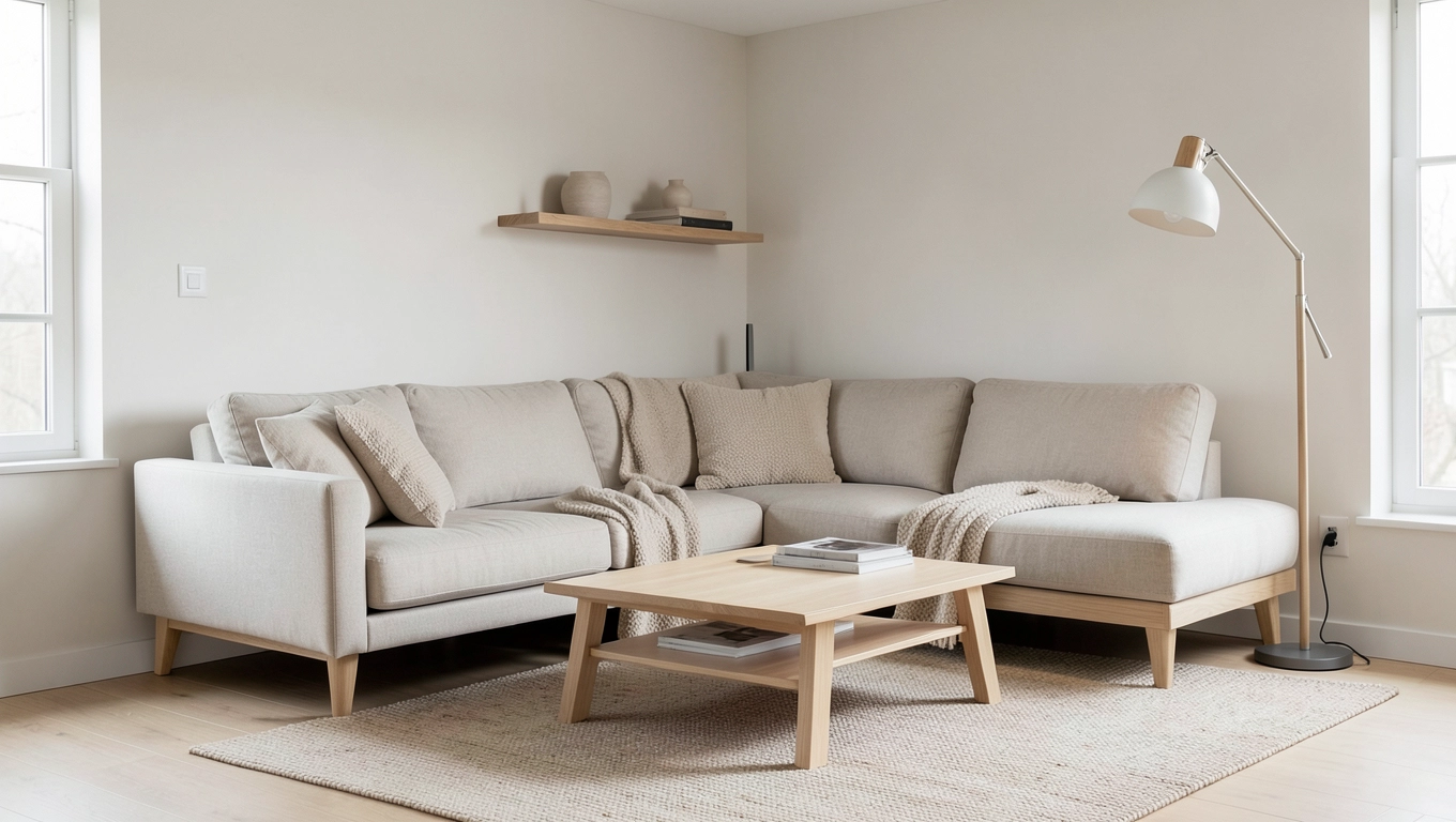 Narożniki w stylu skandynawskim