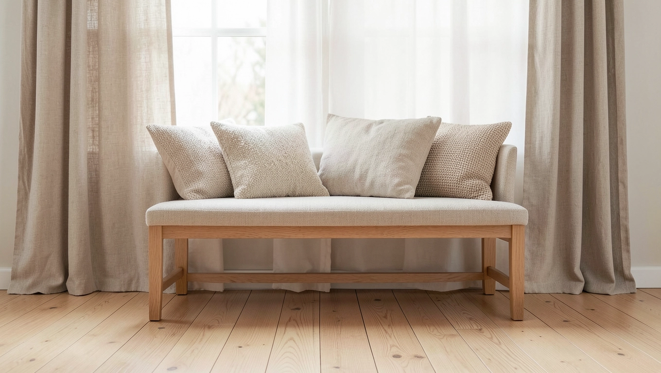 Naturalne materiały w aranżacji skandynawskiej