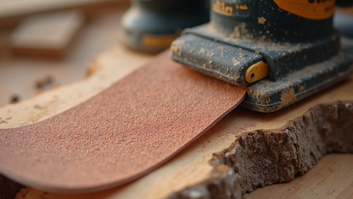 Papier ścierny do drewna do szlifierki oscylacyjnej