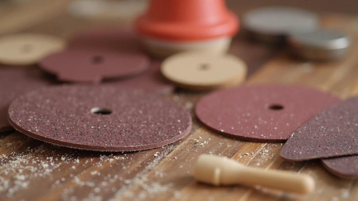 Papier ścierny do drewna na wiertarkę