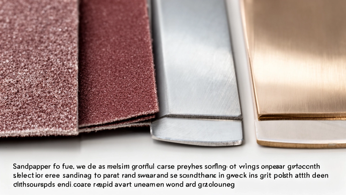 Papier ścierny do metalu gradacja
