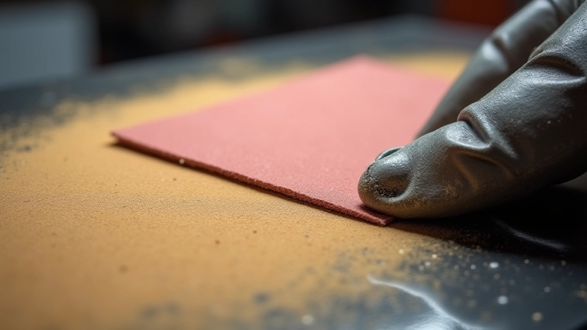 papier ścierny do szpachli samochodowej