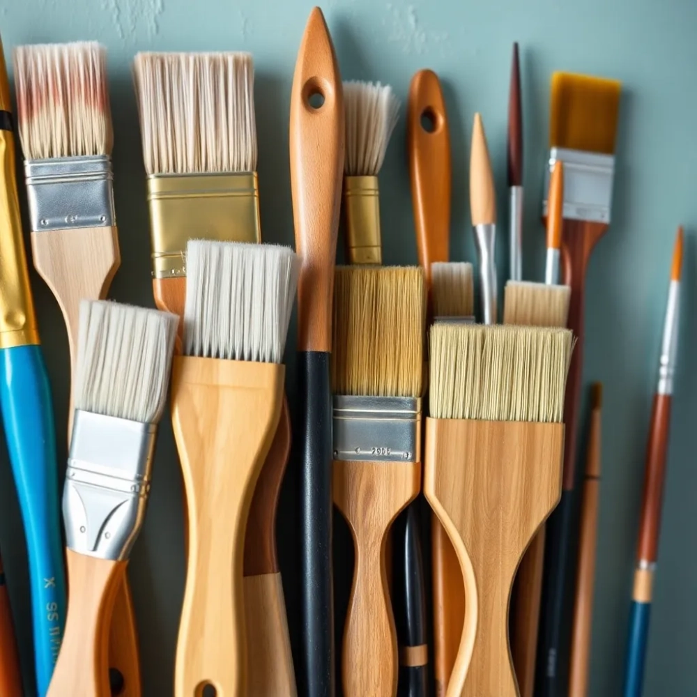 Pędzle do malowania ścian