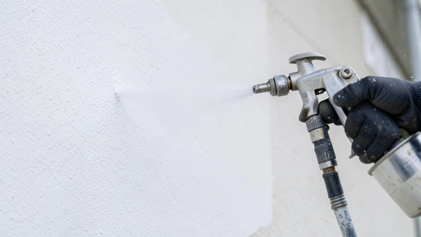 pistolet do malowania natryskowego elewacji