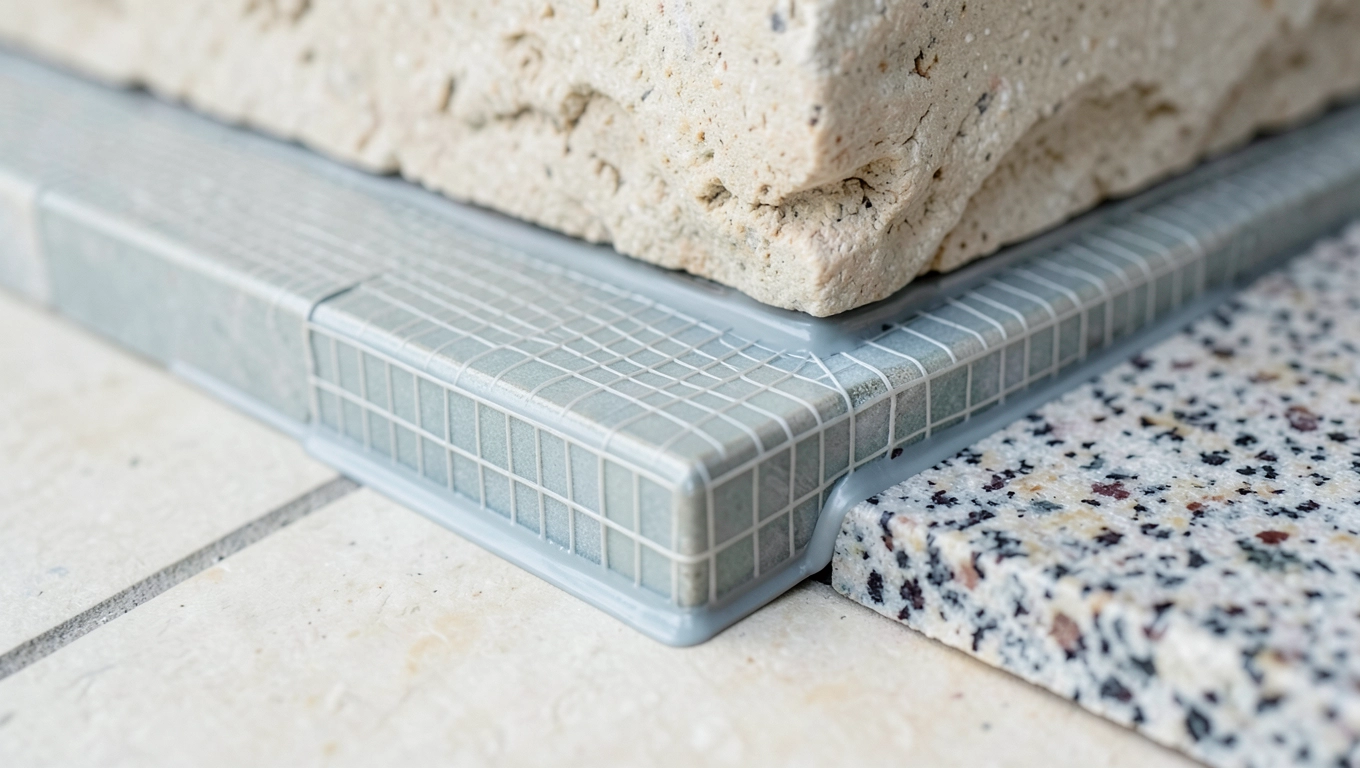 Płytki i kamień w wykończeniu cokołu