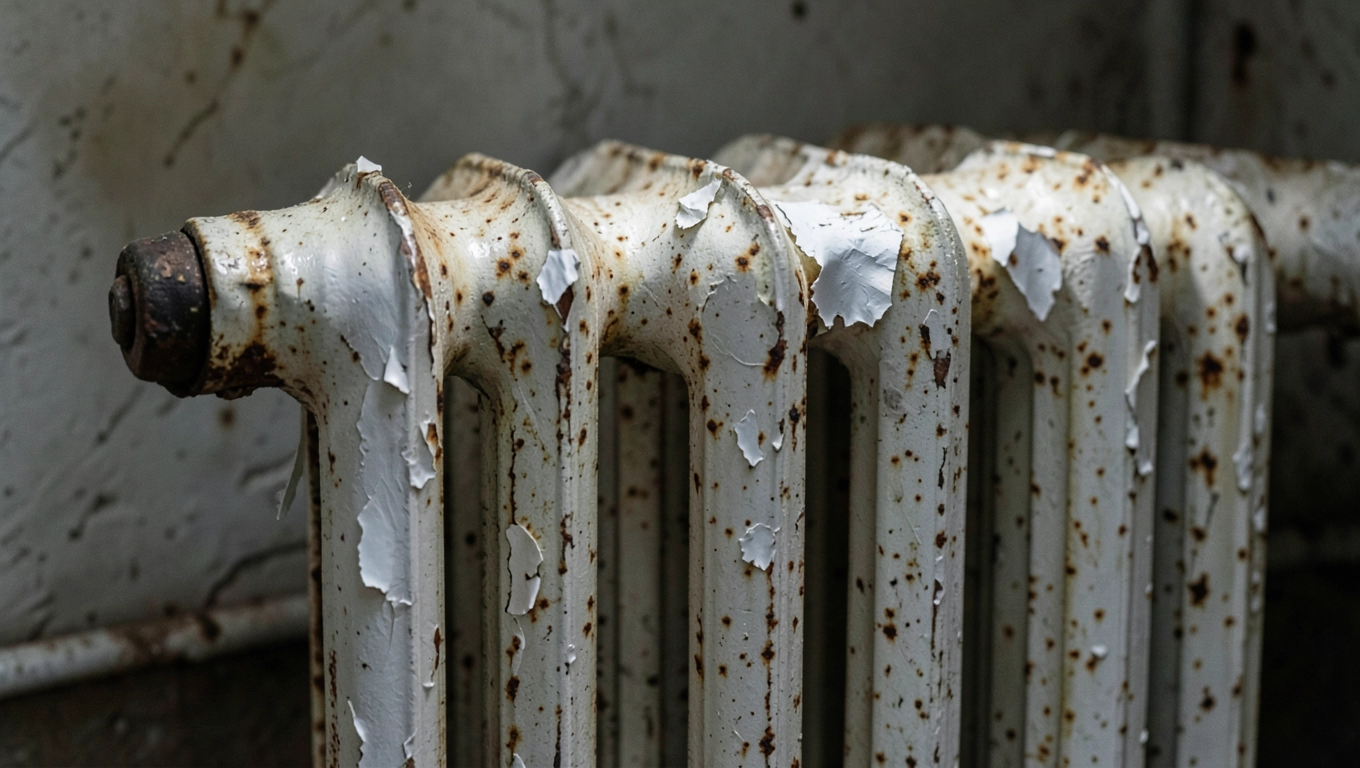 Problemy starych kaloryferów żeliwnych