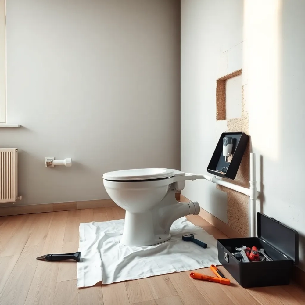Przeniesienie WC na inną ścianę