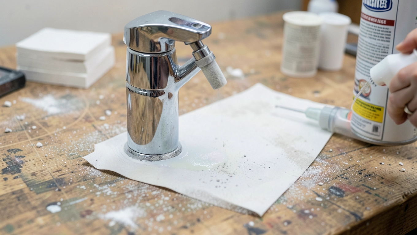 Przygotowanie baterii: szlifowanie i gruntowanie