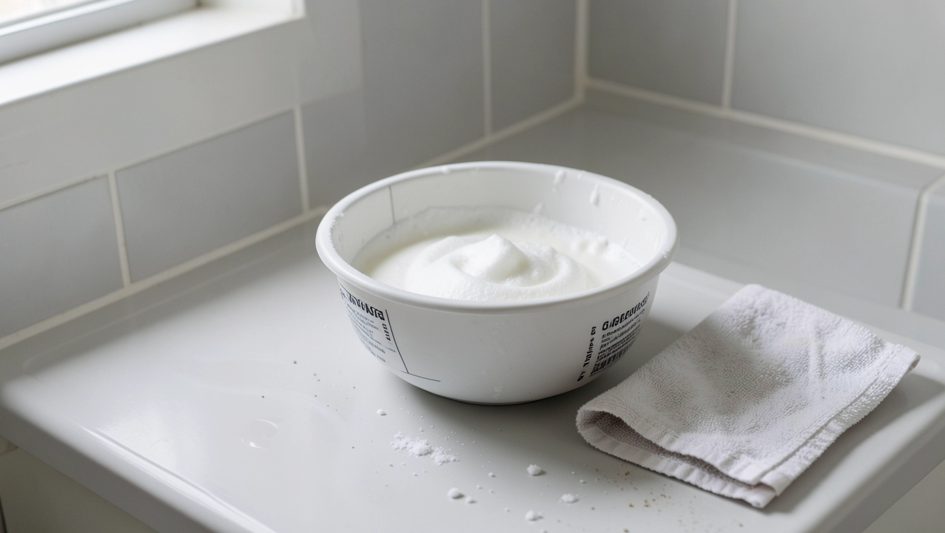 Przygotowanie płytek do malowania w łazience