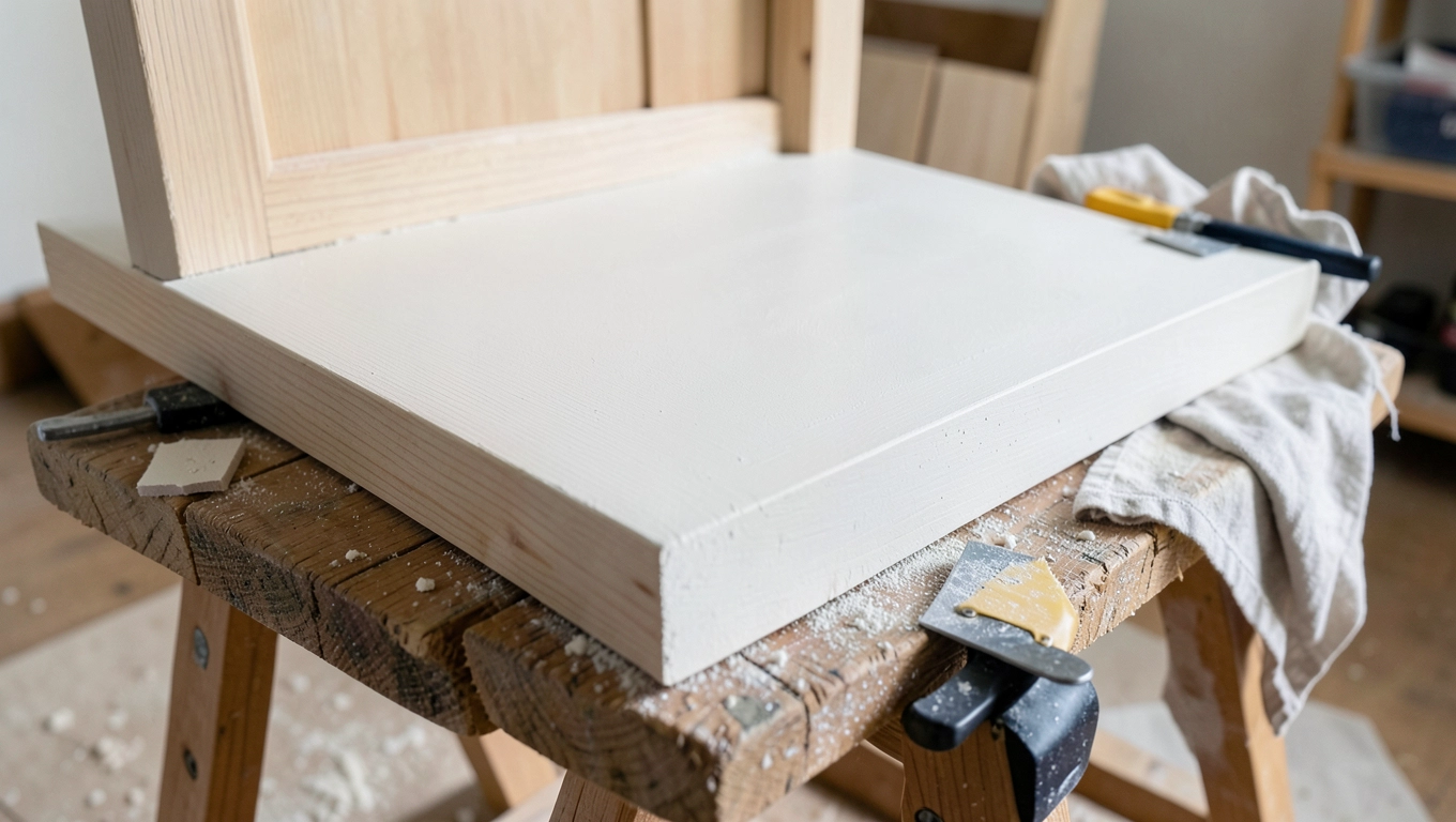 Przygotowanie powierzchni do malowania drzwi