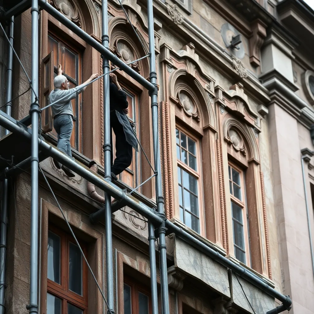 Remont elewacji kamienicy koszt
