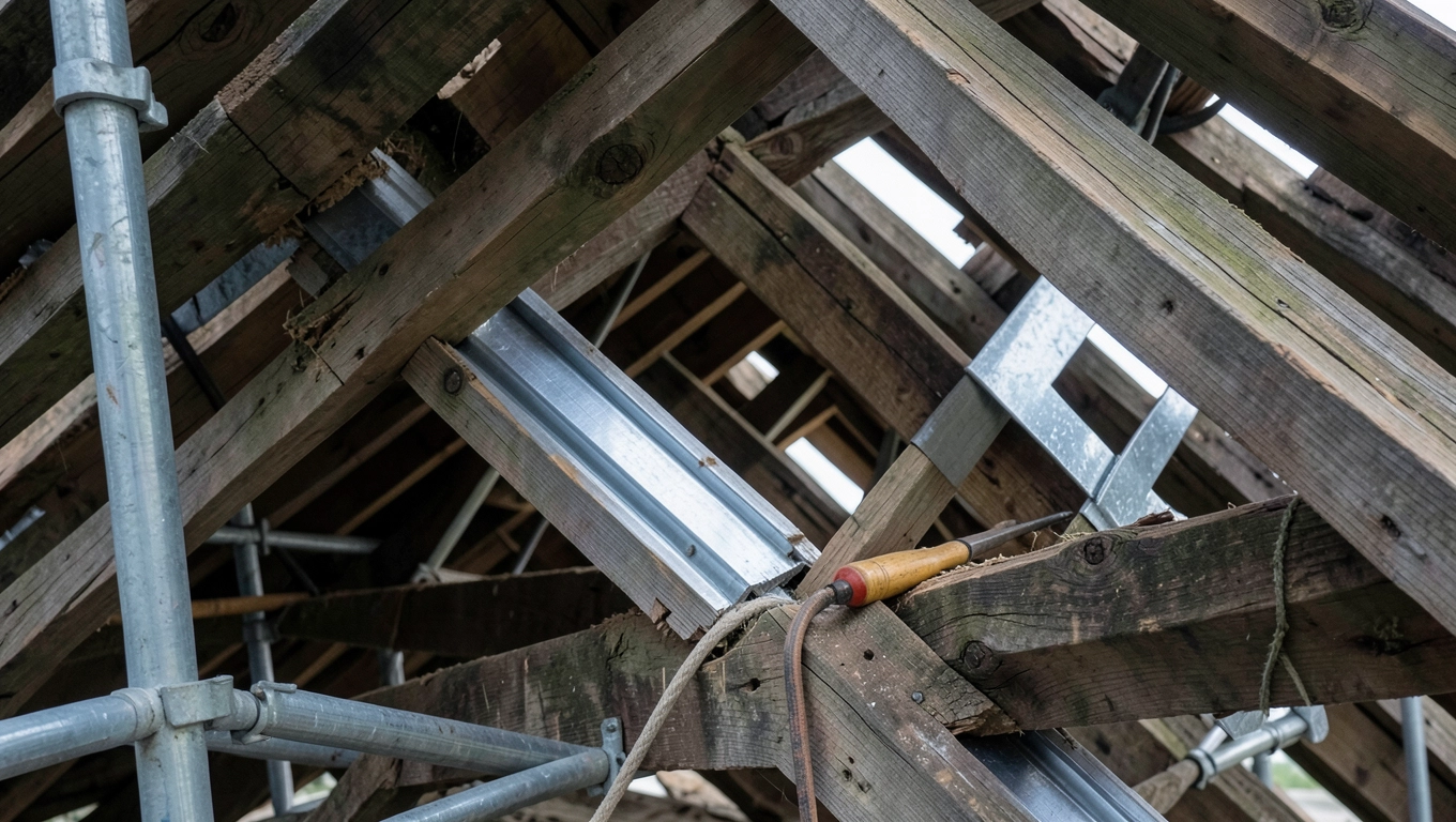 Remont konstrukcji dachu - zgłoszenie obowiązkowe