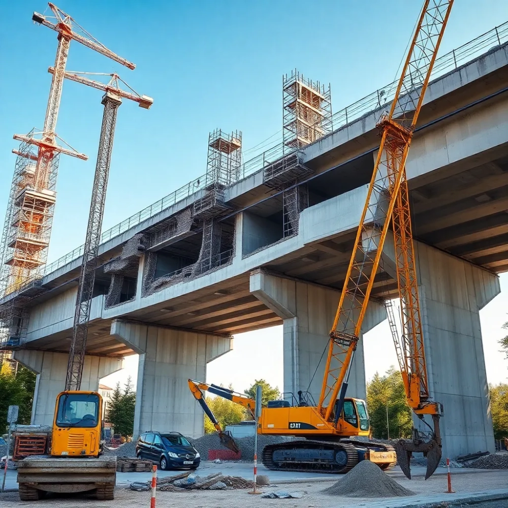 Remont wiaduktu na Mikołowskiej Katowice