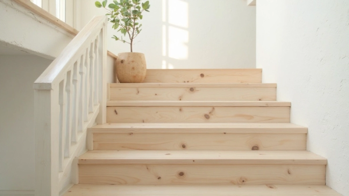 Schody w stylu skandynawskim