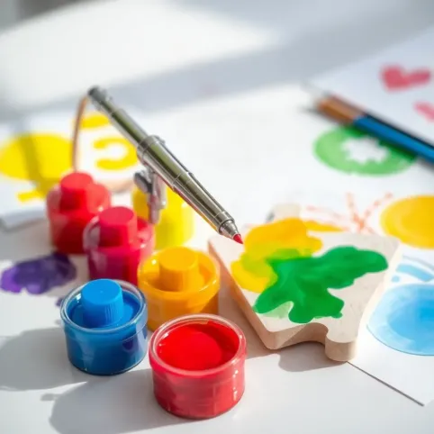 Aerograf do malowania dla dzieci