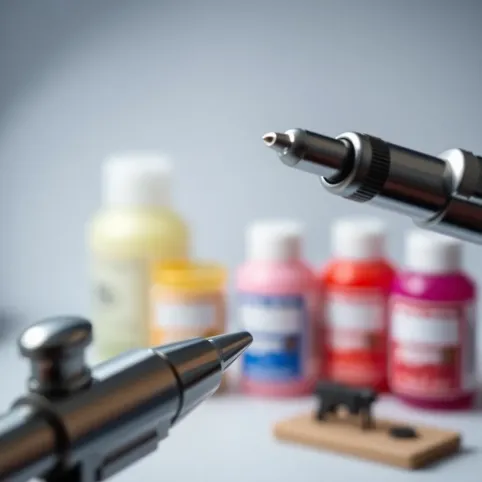 Aerograf do malowania figurek