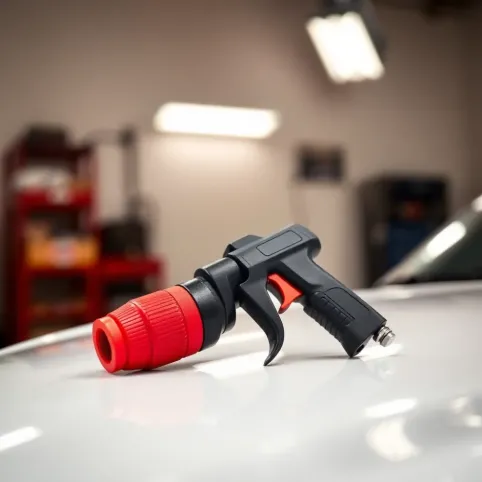 Akumulatorowy pistolet do malowania samochodu