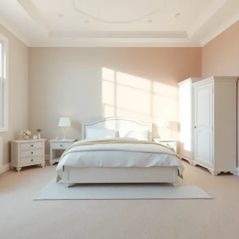 Biała sypialnia jakie ściany