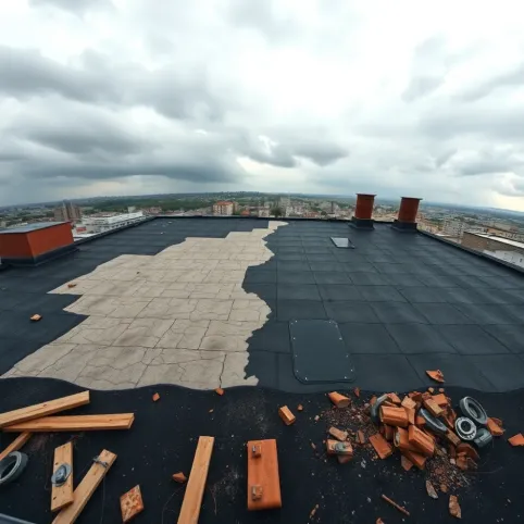 Brak wspólnoty a remont dachu w bloku