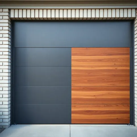 Brama garażowa okleina czy malowana