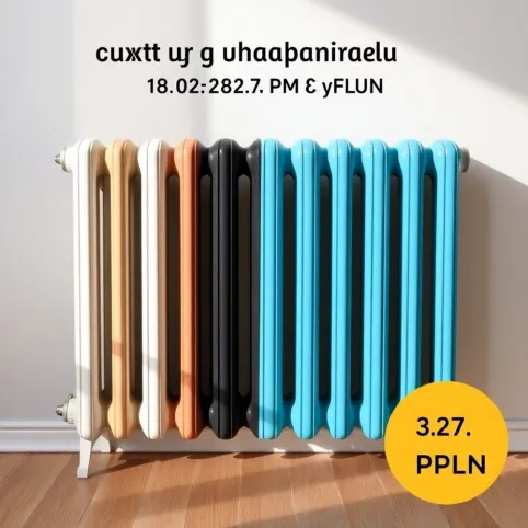 Cena malowania grzejnika żeberkowego