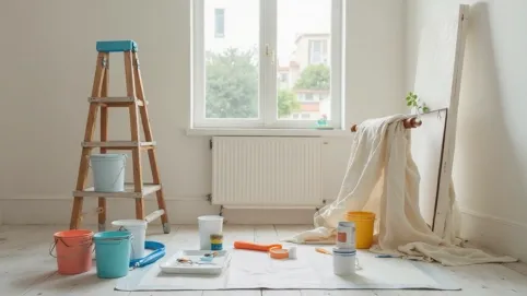 co jest potrzebne do malowania pokoju