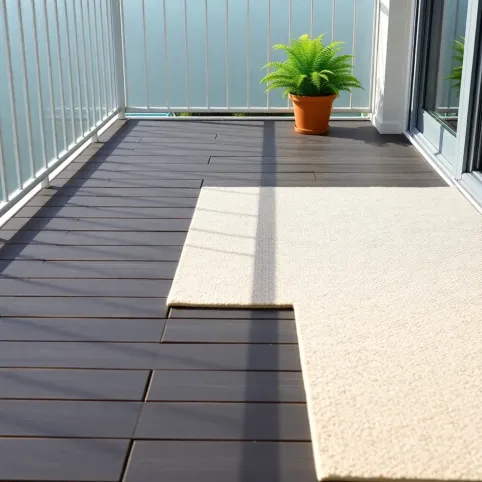 Co na balkon na podłogę