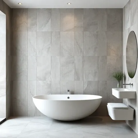 Co na ścianę do łazienki zamiast płytek