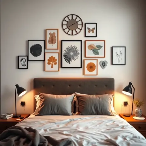 Co na ścianę nad łóżkiem w sypialni
