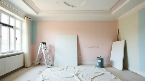 co najpierw malować sufit czy ściany