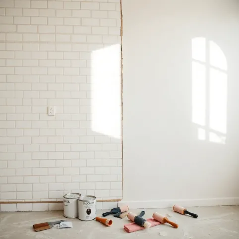 Co pierwsze płytki czy malowanie