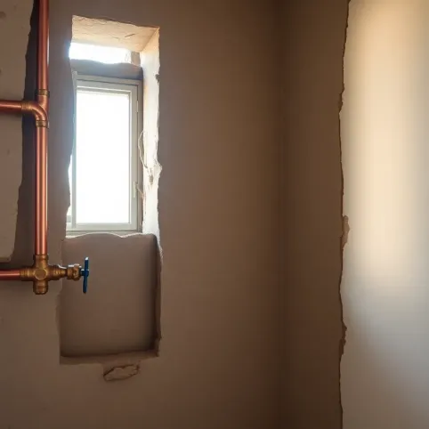 Co pierwsze tynki czy hydraulika