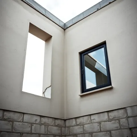 Co pierwsze tynki czy okna