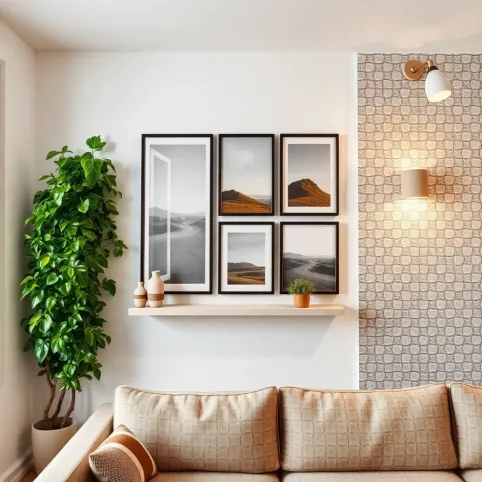 Co położyć na ścianę w salonie