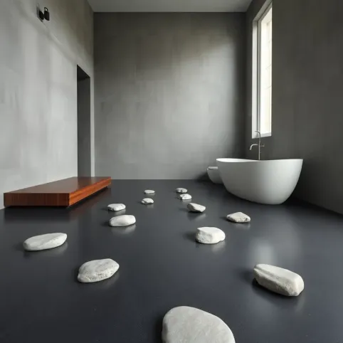 Co zamiast płytek do łazienki na podłogę