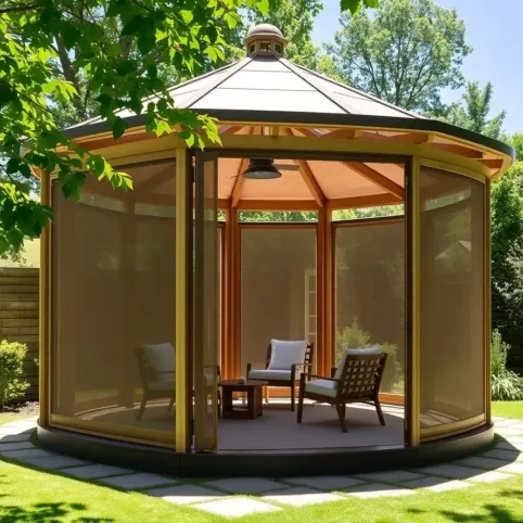 Czy altana może mieć ściany