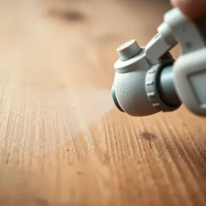 Czy drewno można malować natryskowo