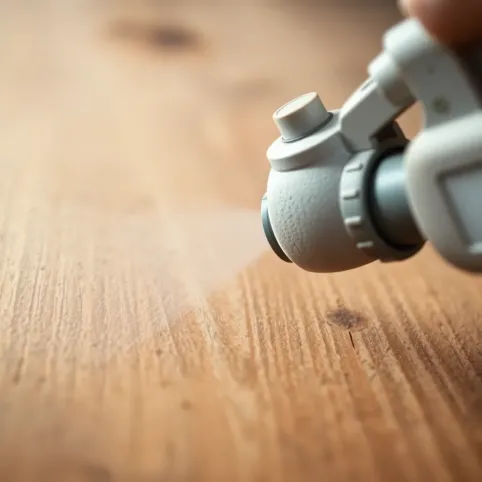 Czy drewno można malować natryskowo