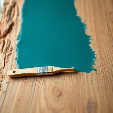 Czy farba akrylowa można malować drewno