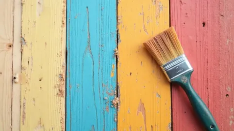 czy farbą elewacyjną można malować drewno