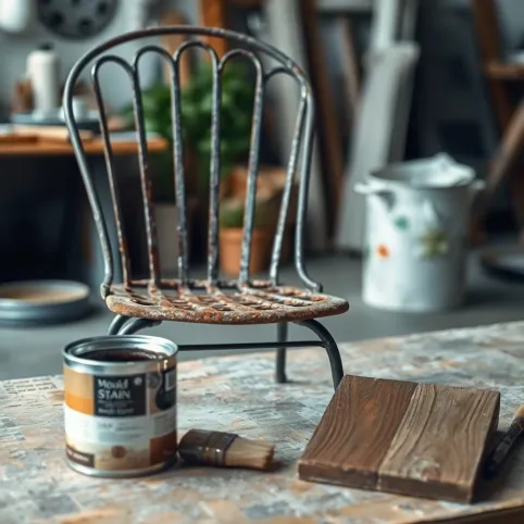 Czy lakierobejcą można malować metal