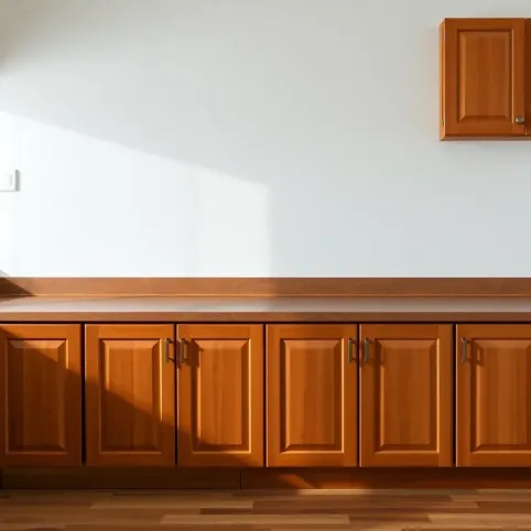 Czy malować ściany za szafkami