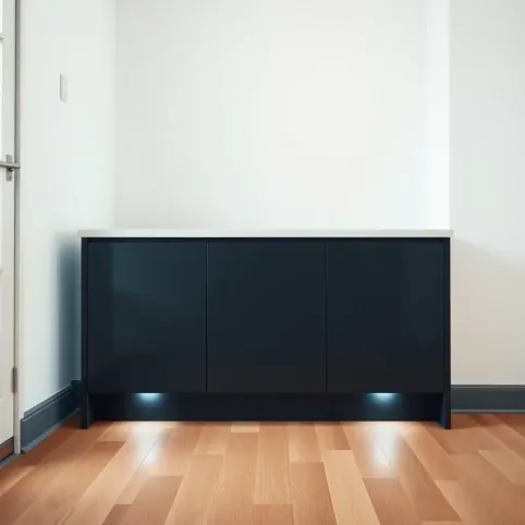 Czy montować listwy za meblami